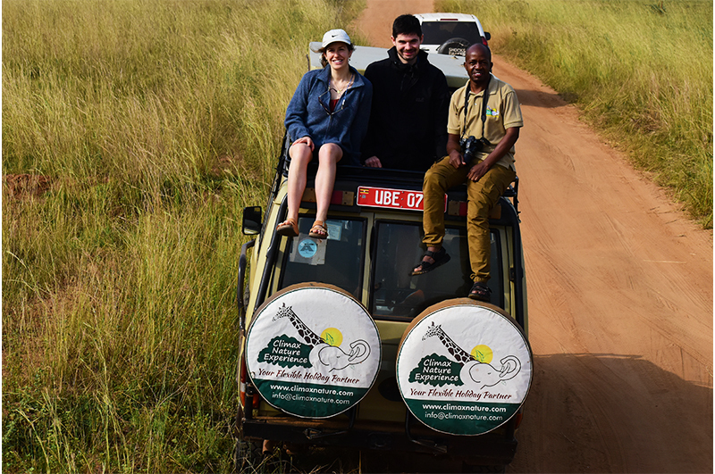 Game drive in Murchison Falls national park